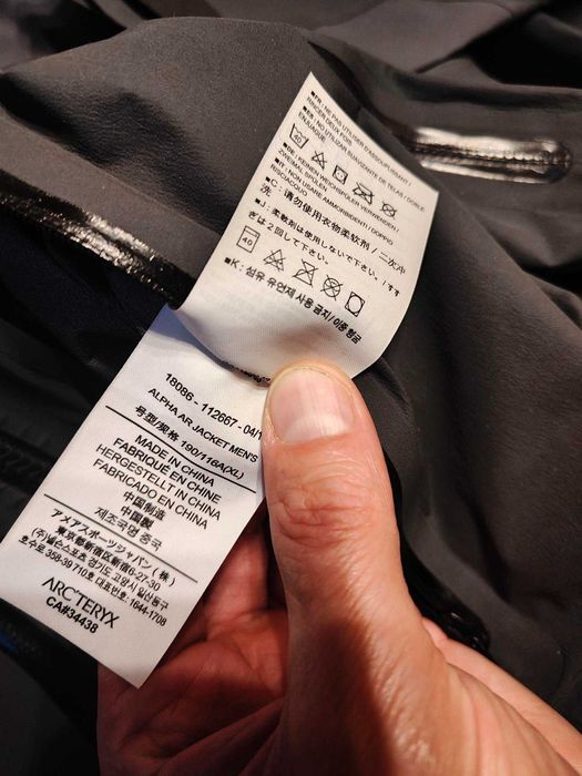 Kurtka Arcteryx Gore-Tex PRO, XL