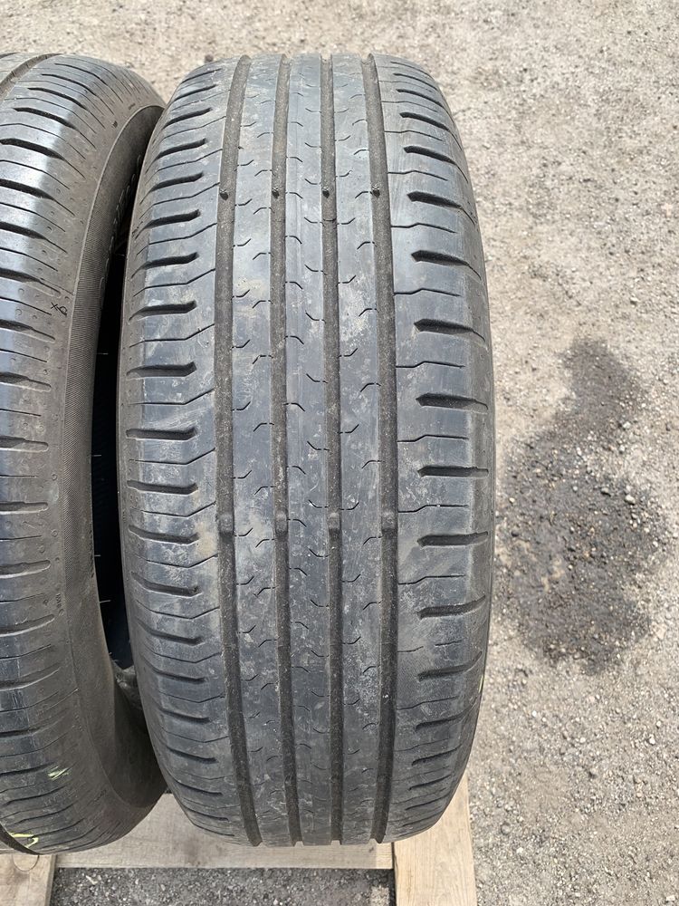 2шт 215/65R16 Continental ContiEcoContact 5, СКЛАД Б/У РЕЗИНЫ