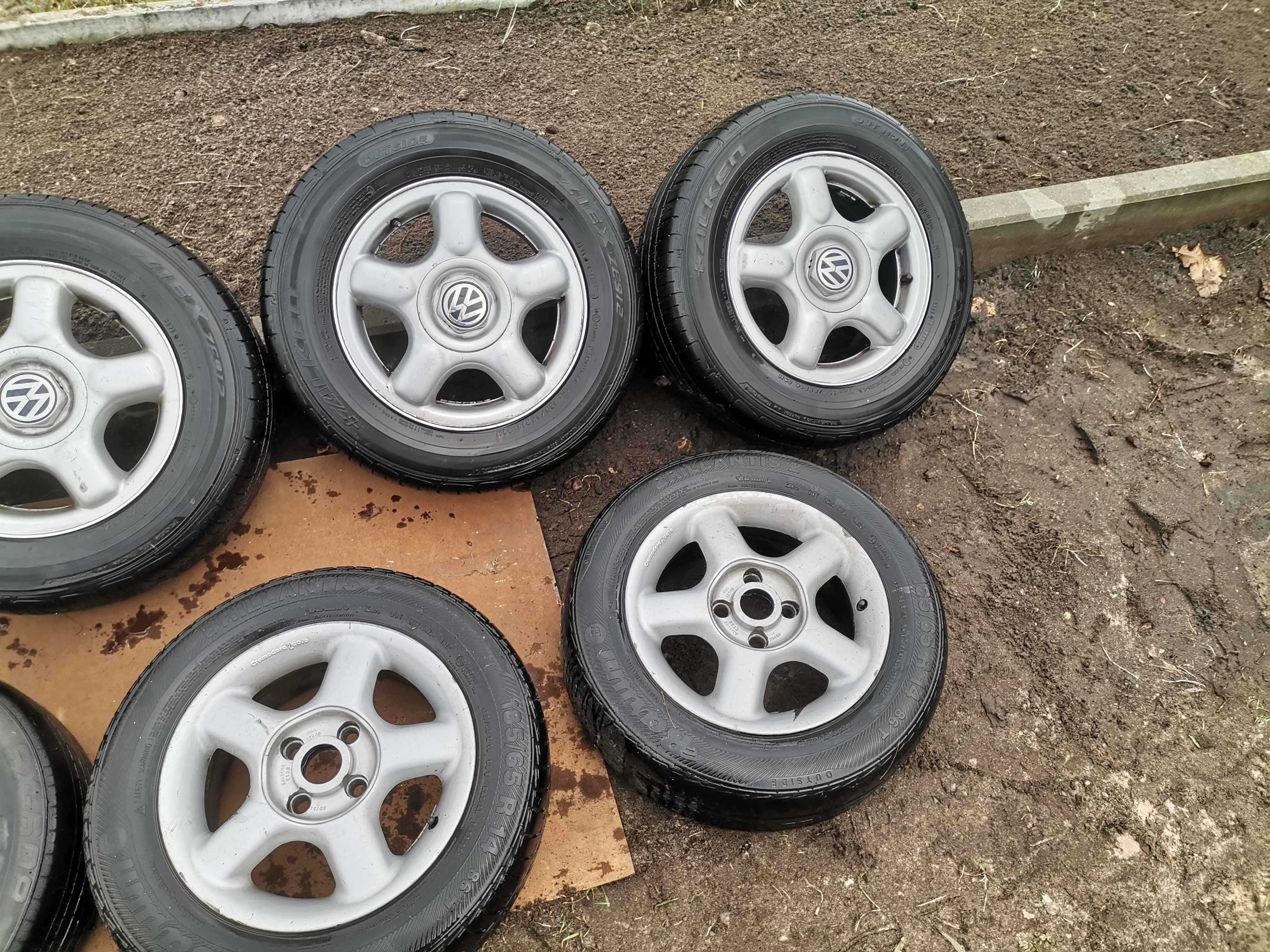 felgi R14 do VW Golf.