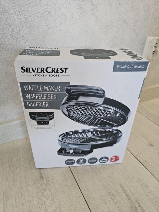 Gofrownica SilverCrest SWE D1 Opiekacz Lidl 1200 W Gwarancja !