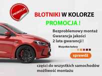Błotniki w kolorze nadwozia PROMOCJA