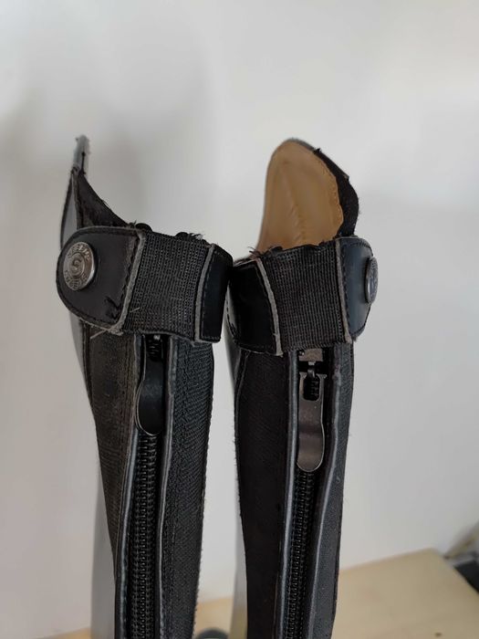 117.42. Oficerki Steeds Favourite, roz: 42 Slim, łyd: 35cm, wys: 46cm