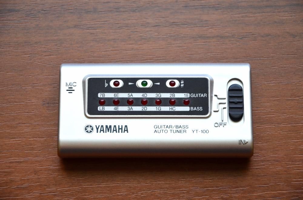 Гитарный, басовый тюнер Yamaha-YT-100