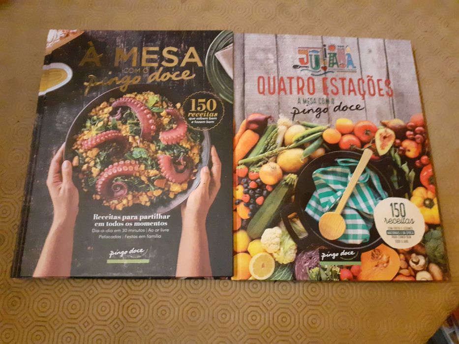 Livros Pingo Doce, Queijos Portugueses, Receitas Da Olivia