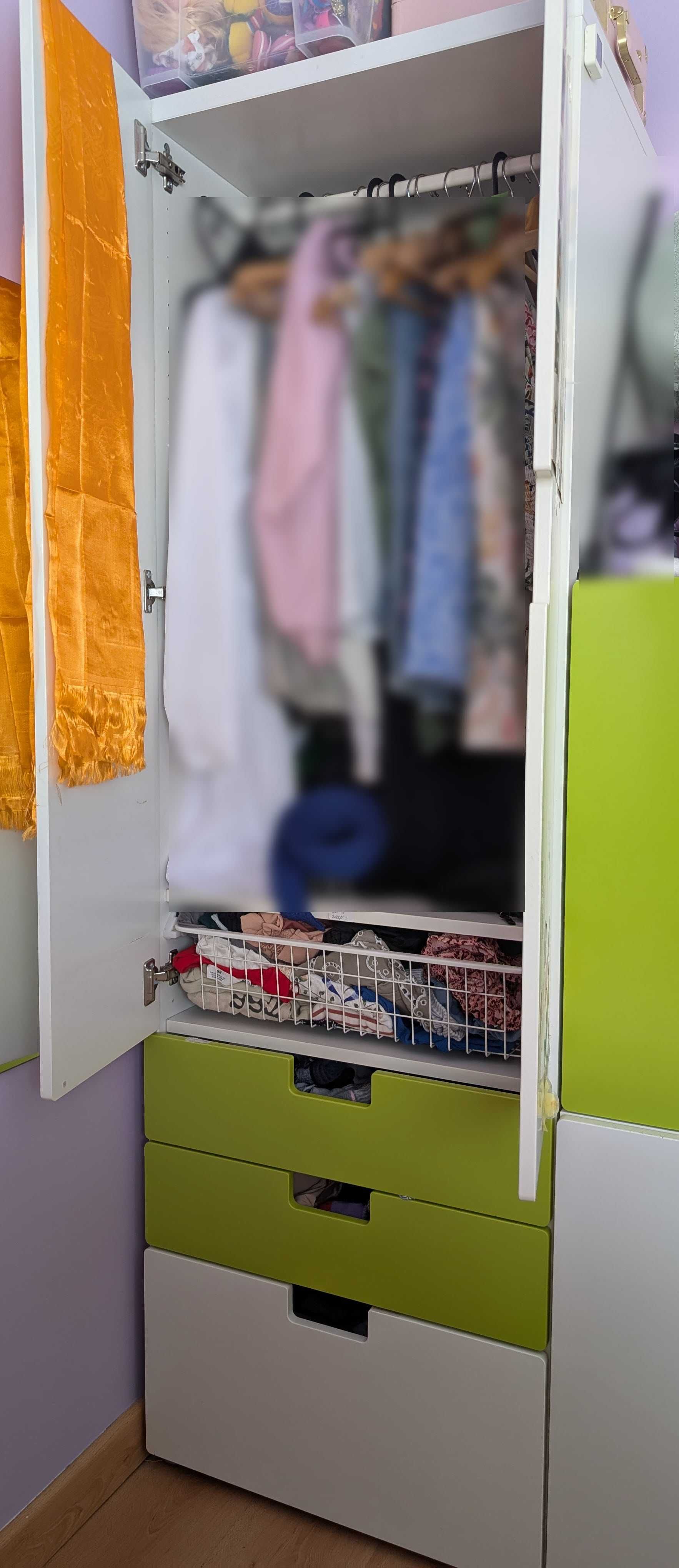 Roupeiro SMASTAD Ikea c/ 3 gavetas