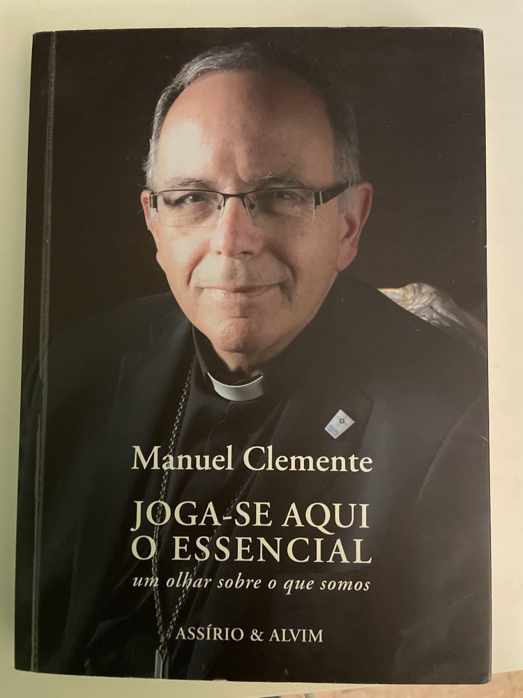 Livro Manuel Clemente Joga se aqui o essencial