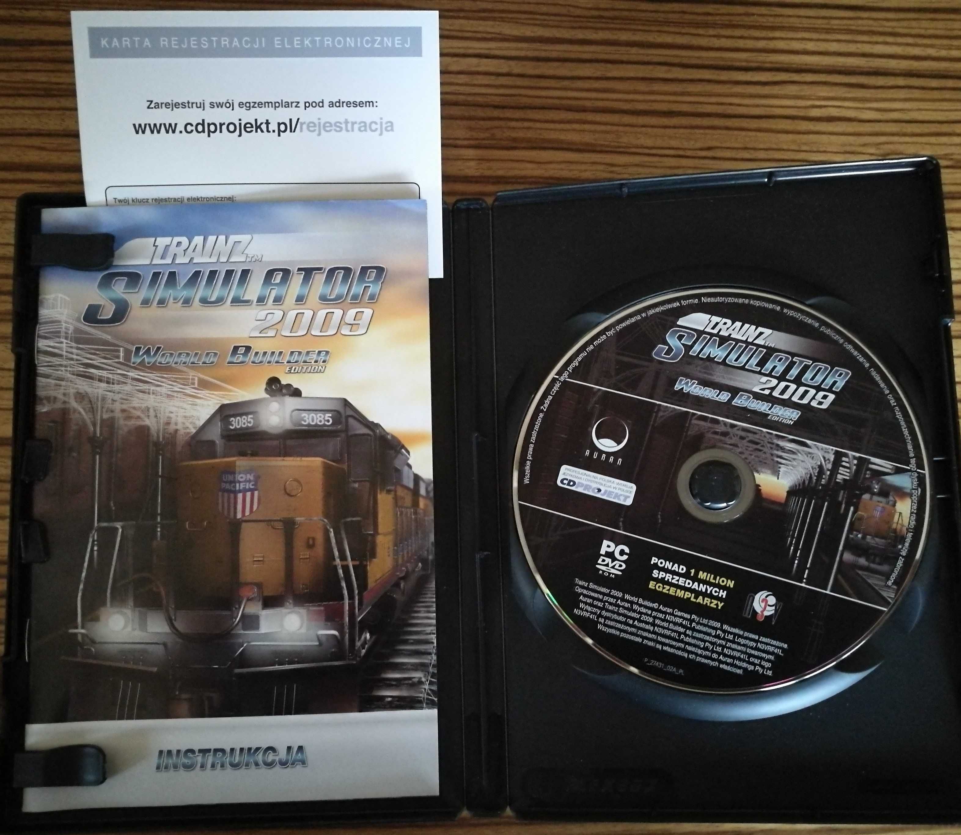 Trainz Simulator 2009 World Builder Edition gra na PC klasyka