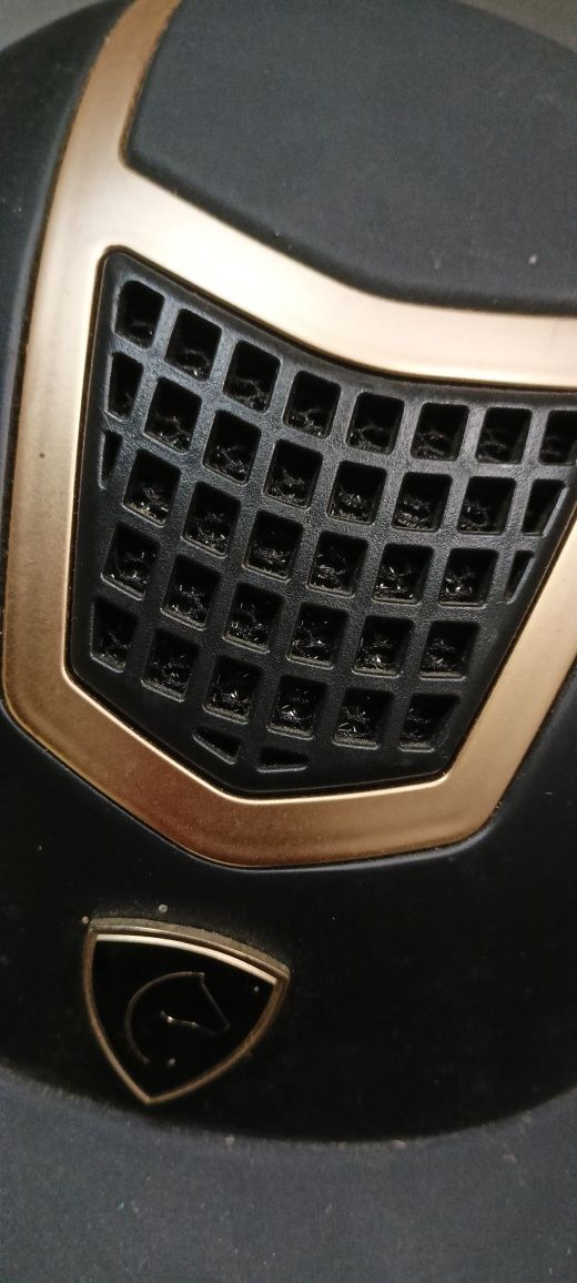 Kask jeździecki S Equitheme, brokat