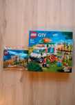 LEGO City 60345 + 30590 (Furgonetka na targu + strach na wróble)