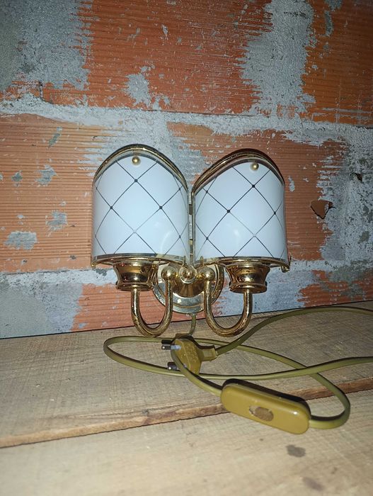 Conjunto candeeiros de parede