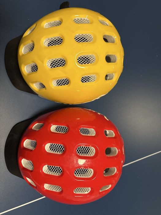 Kask rowerowy woom M - zolty