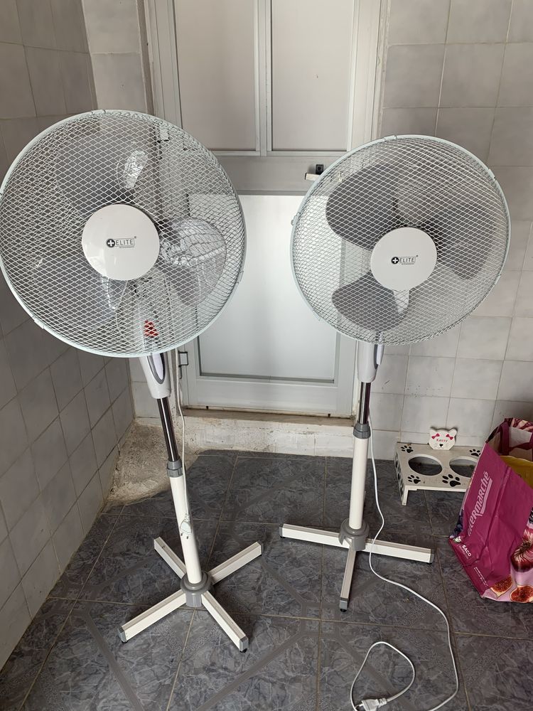Ventoinhas como novas