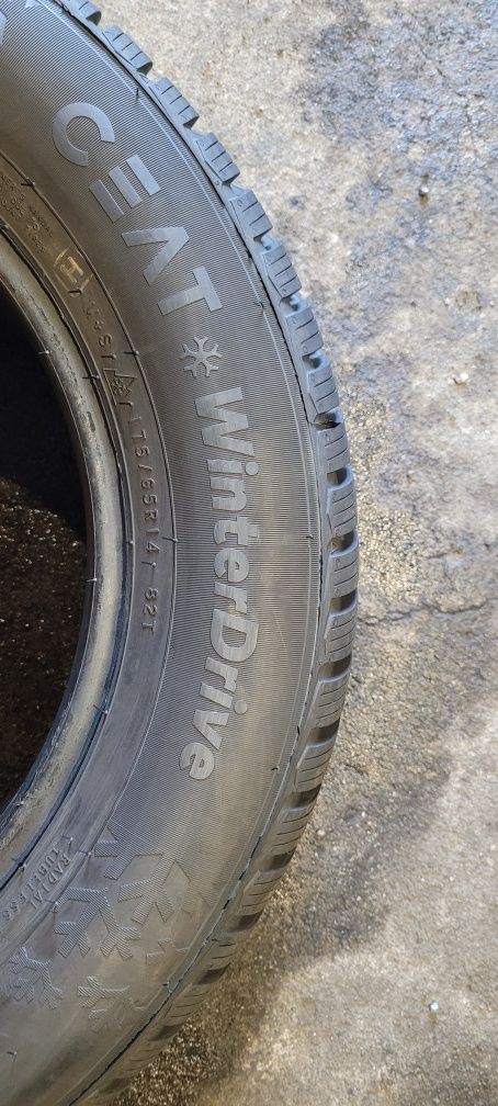 175/65r14 82T Ceat Winter Drive z 2024r jak nowe.
