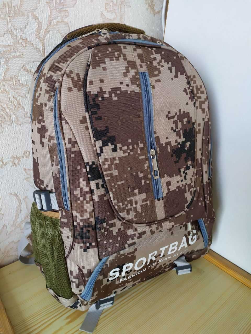 Рюкзак 40L тактический камуфляжный военный пиксель сумка кладь штурмов
