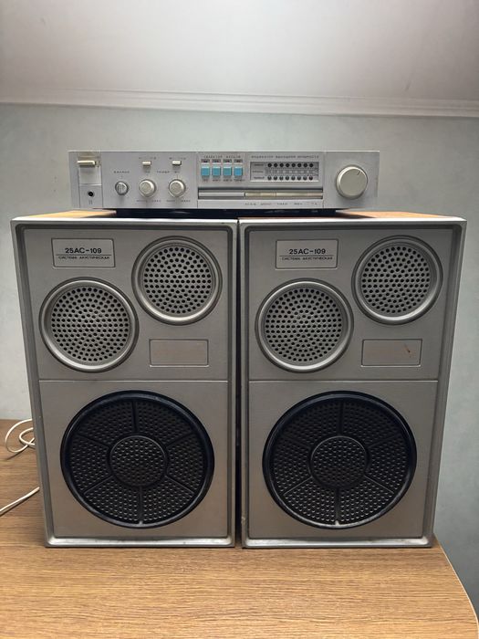 Акустична система + підсилювач