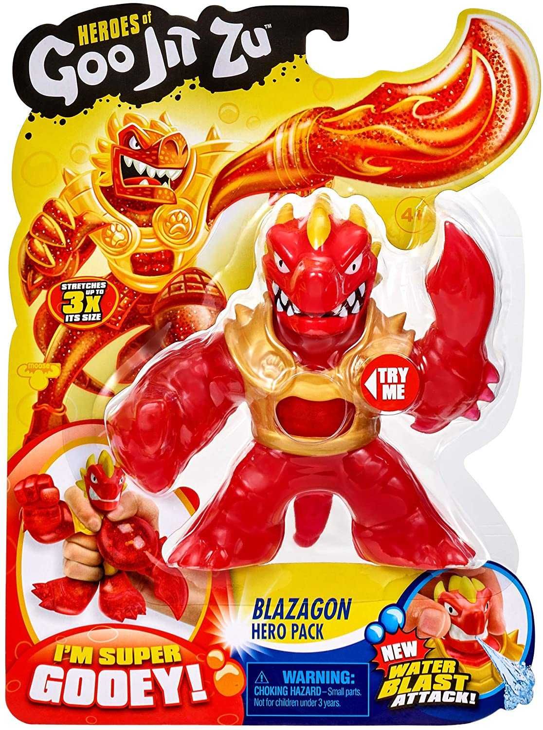 Goo Jit Zu Water Blast attack Blazagon Гуджитсу Блейзагон водяна атака