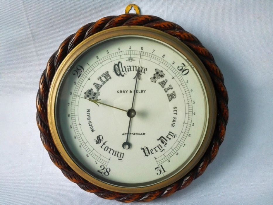 *34см* Великий англійський барометр XIX століття