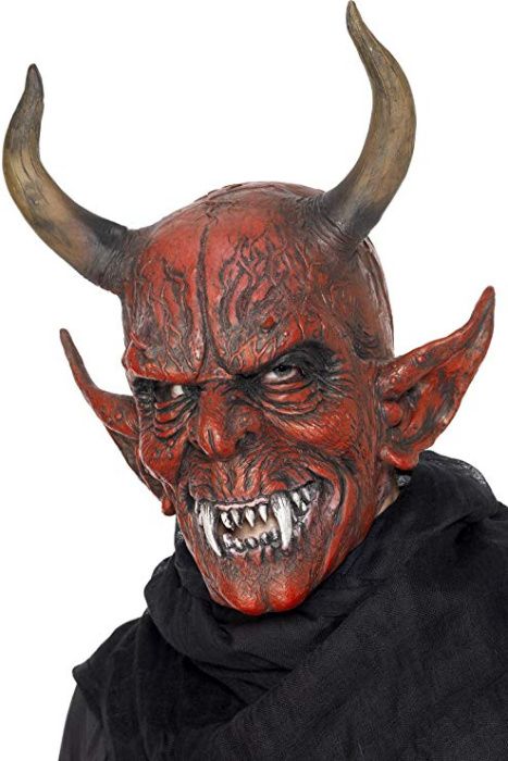 Máscara de Diabo para Halloween / Noite das Bruxas e Carnaval.