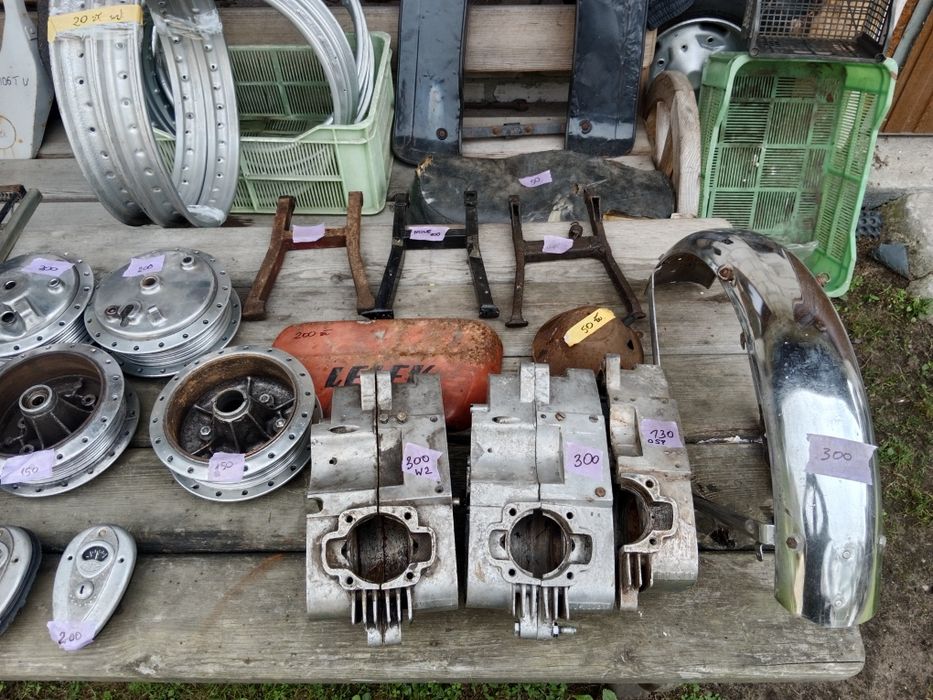 Shl m11 m 06 t piasty WSK lelek dudek kartery w2 gazela Jawa bagaznk