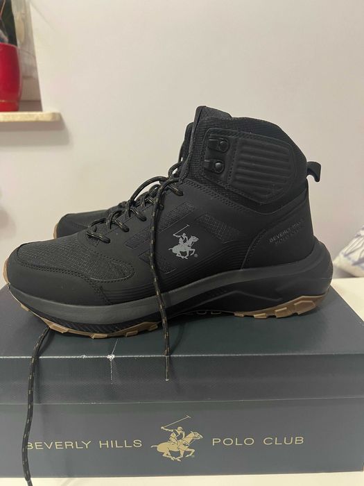 Sneakersy Beverly Hills Polo Club Czarny