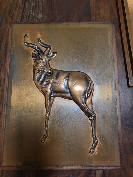 Quadro Cobre alto relevo