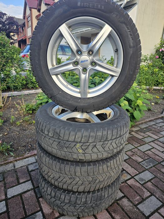 Koła VW Sharan Seat alahambra 16 cali alufelgi zimowe opony Leszno