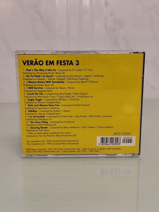 CD "Verão em Festa 3"