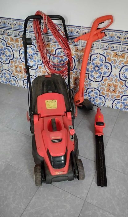 Corta relva + Corta sebes + Aparador elétrico