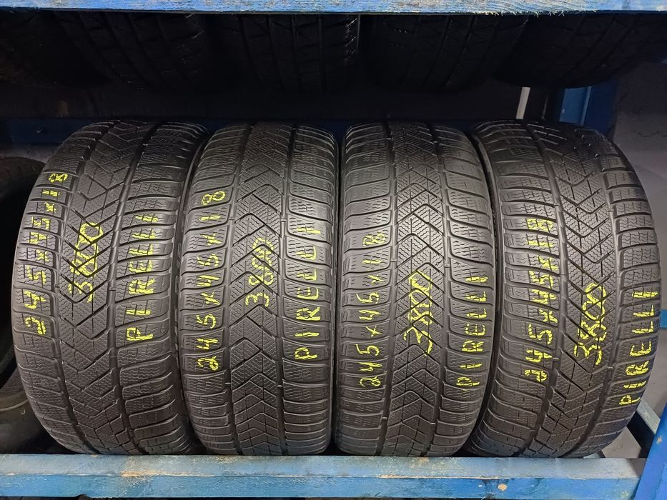 ЗИМОВІ ШИНИ‼️ Pirelli 245/45 R18 З ЄВРОПИ! Румунія Гарантія на монтаж!