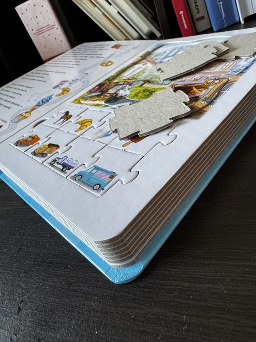 Книга набір пазлів для дітей 2-4роки