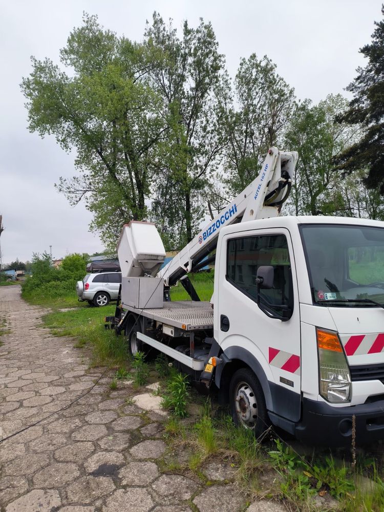 Zwyżka Podnośnik zabudowa nissan cabstar podnośnik koszowy