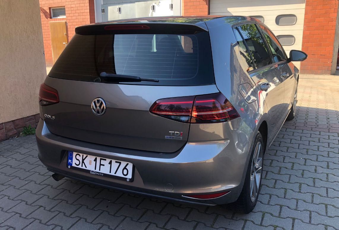 VW GOLF 7 2013 anglik zarejestrowany