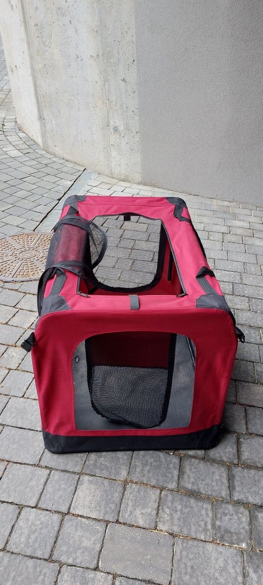 Składany przenośny kojec dla psa 90x63x63
