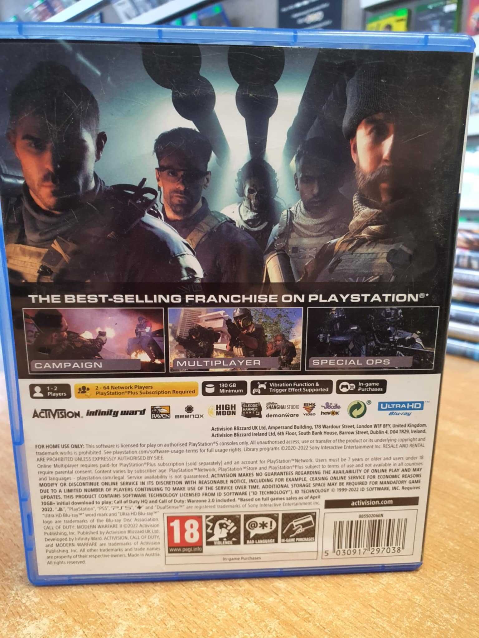 Call of Duty Modern Warfare 2 COD PS5 Sprzedaż/Skup/Wymiana Lara Games