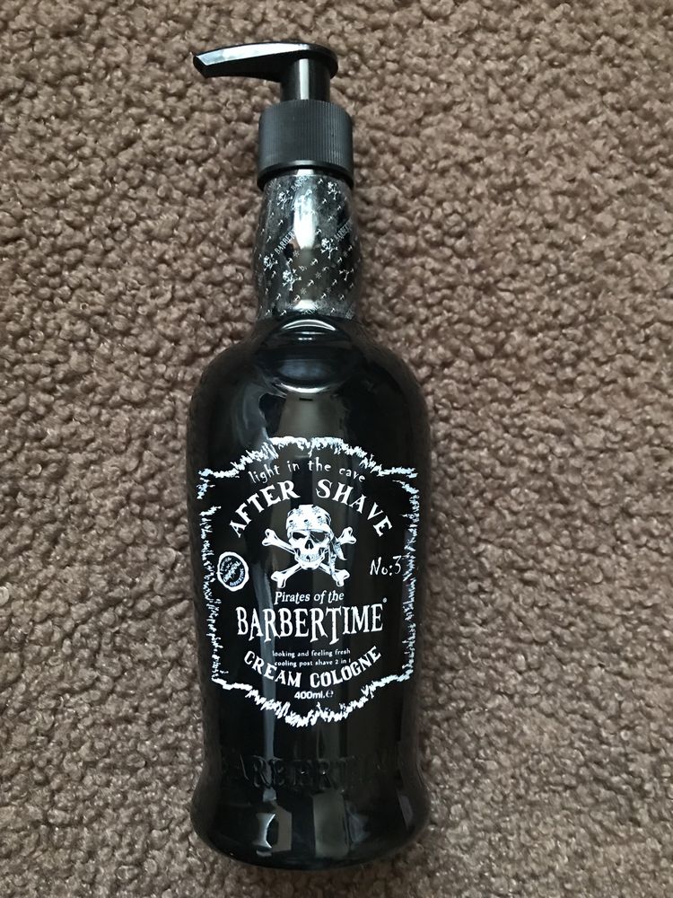Крем після гоління BARBERTIME вода колонська в бальзамі  400мл