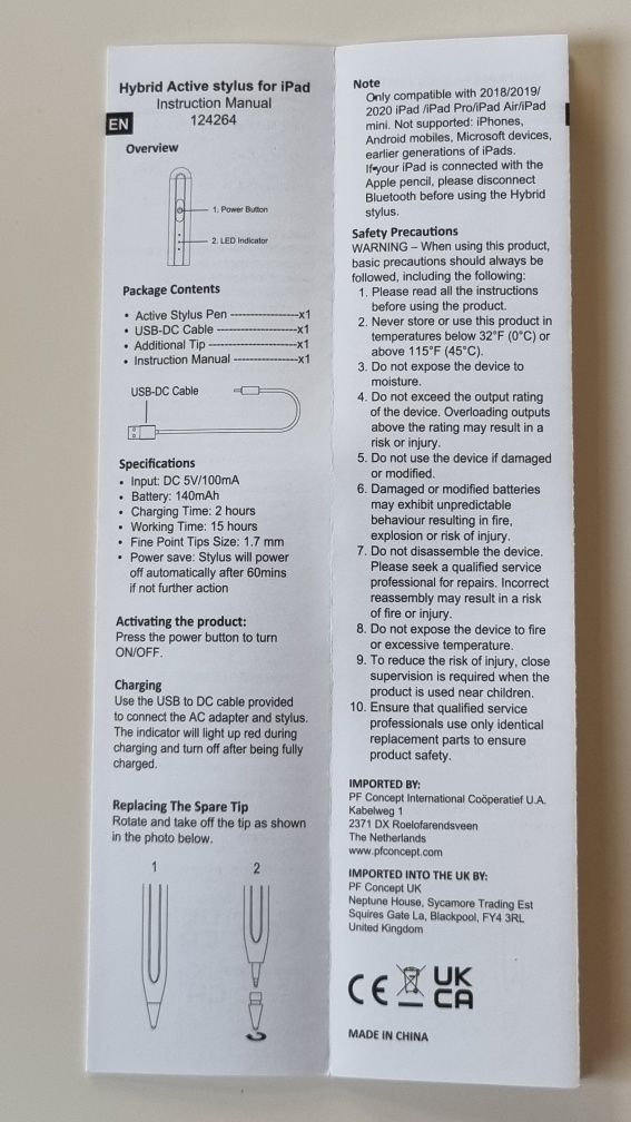 Aktywny stylus, rysik do iPada