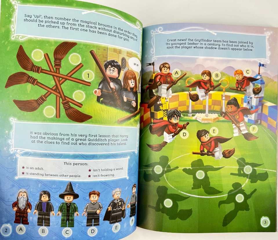 LEGO® Harry Potter™Let's Play Quidditch Activity (Diggory Minifigure)