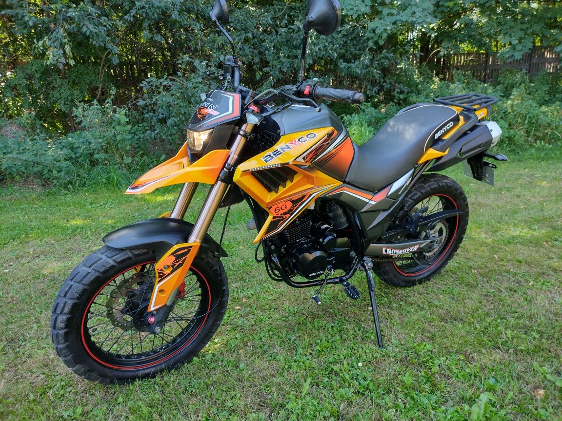 Benyco Tekken 125 enduro 2017 rok prawo jazdy B gotowy do jazdy Barton