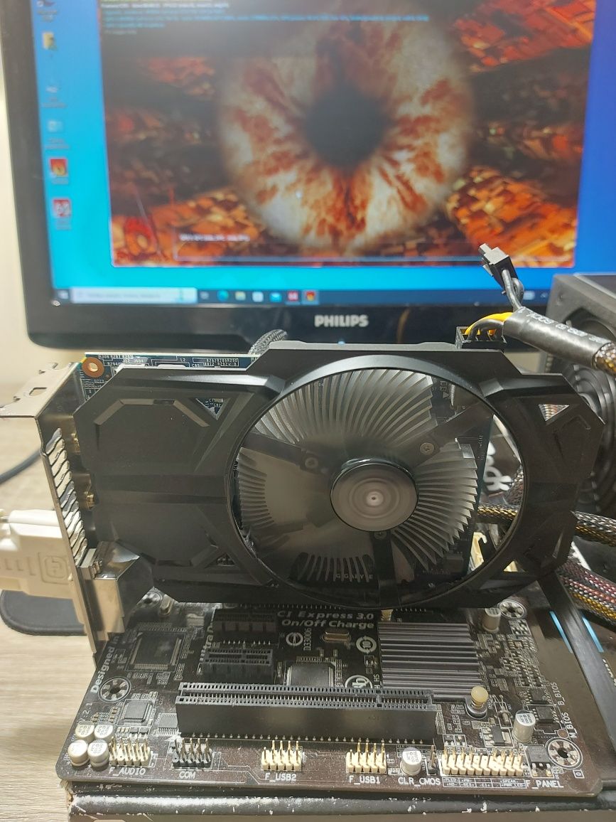 Видеокарта GIgabyte Geforce GTX750 TI 1024MB OC
