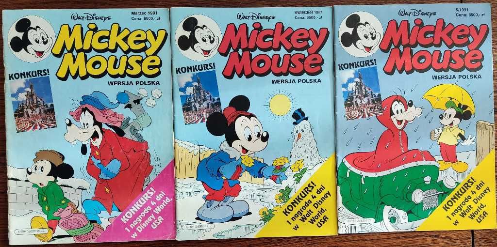 Mickey Mouse 1-59 (57 numerów) komplet