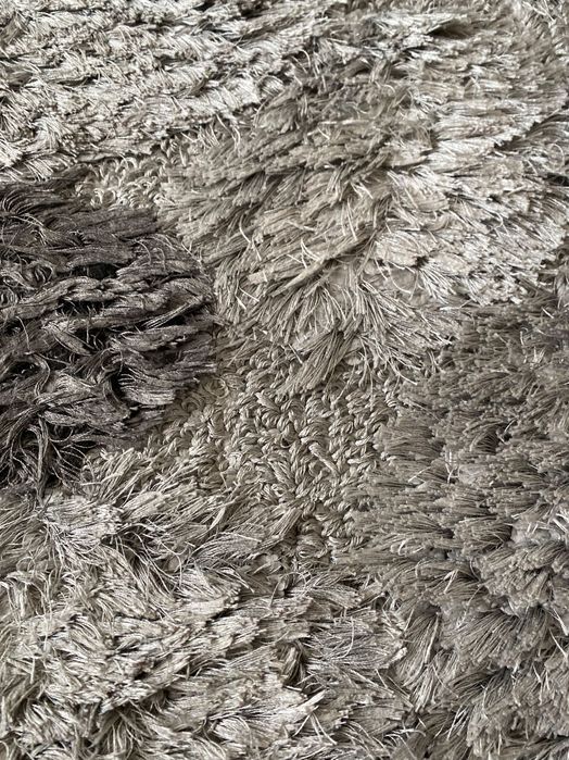 Tapete cinzento 160x110 (efeito: bolas)