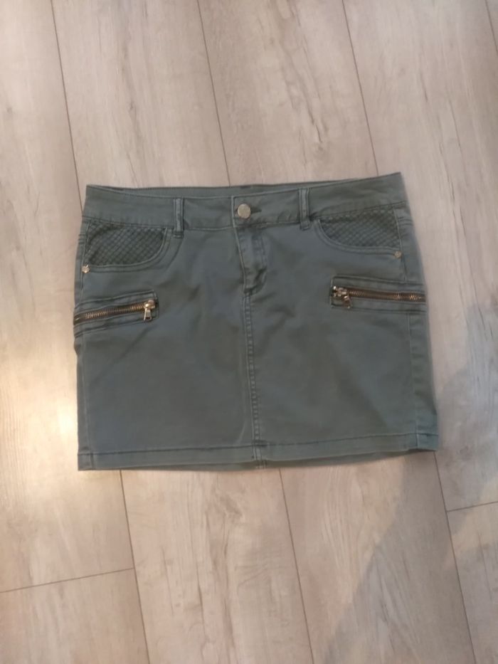 Spódnica khaki Reserved r 38