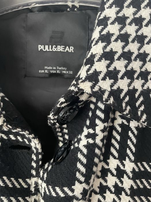 Kurtka koszulowa pull&bear oversize