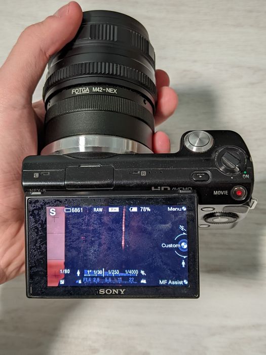 Sony nex 5 Соні некс 5 беззеркальна камера геліос helios