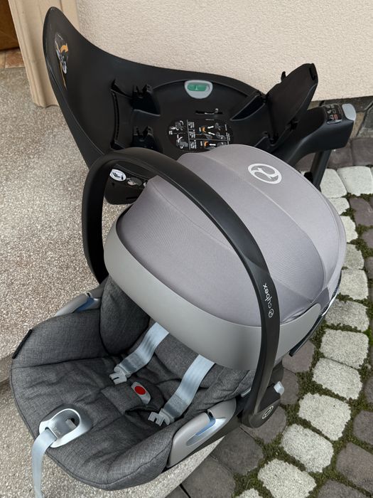Автокрісло Cybex cloud Z plus Soho gray + база base Z