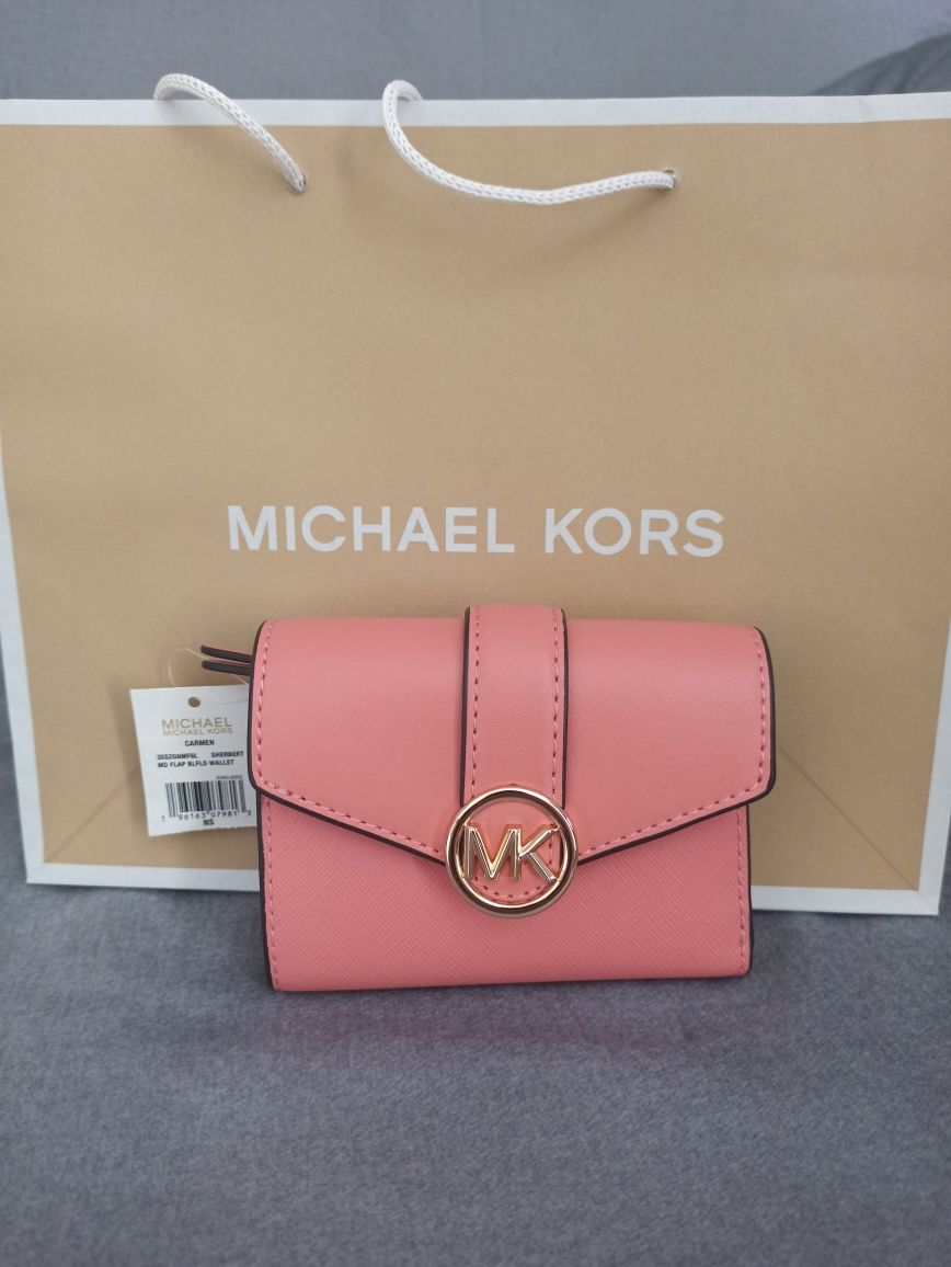 Skórzany portfel Michael Kors MK