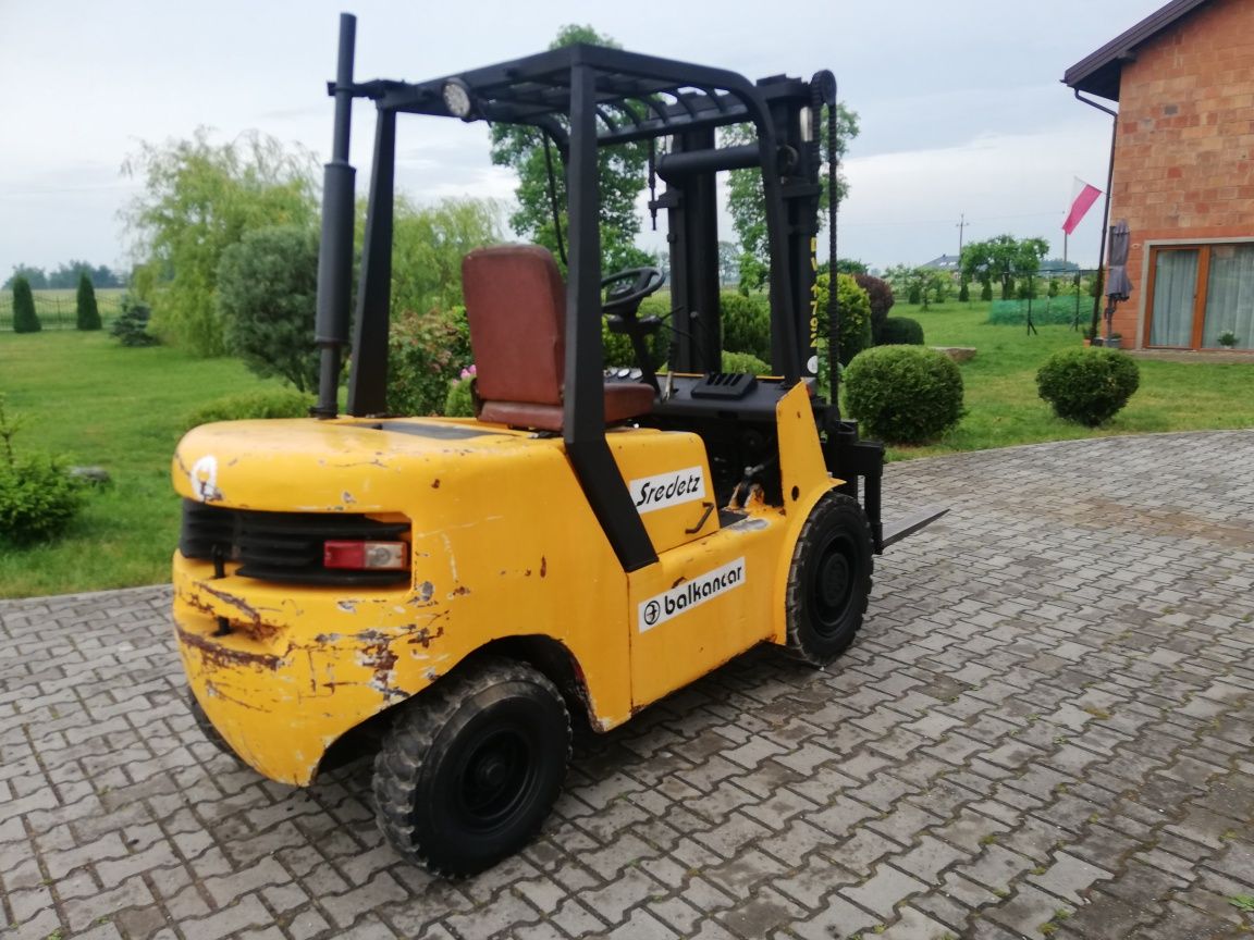 Wózek widłowy Bułgar 3.5t. Balkancar