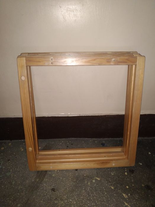 Drewniana ramka 50 x 50 cm kwadratowa