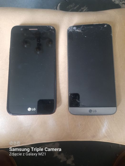 Telefony LG uszkodzone