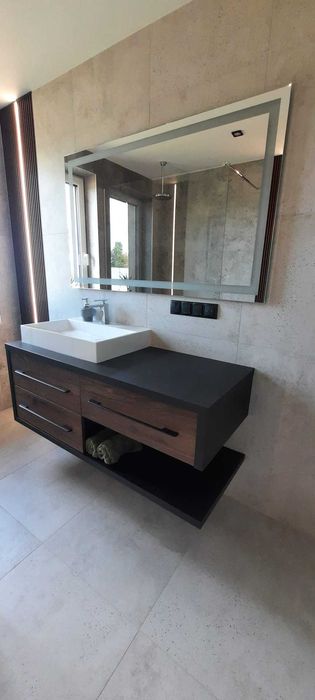 Meble łazienkowe na indywidualne zamówienie.